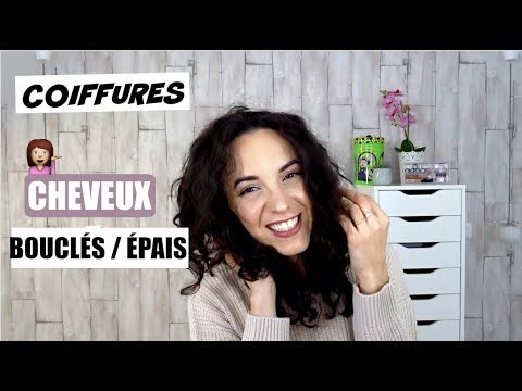 4 COIFFURES EXPRESS // Cheveux BOUCLÉS, ÉPAIS, COURTS