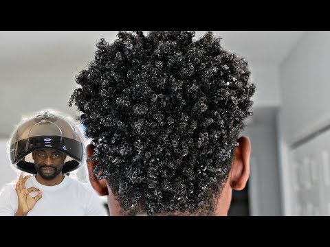 Routine Capillaire Cheveux Bouclés Homme en HIVER &#8211; Du Lavage A La Coiffure