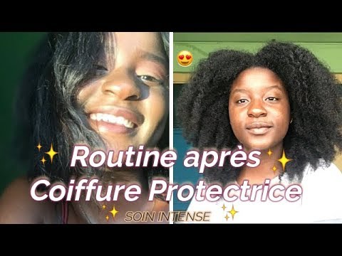 Soin Intense après Coiffure Protectrice #routineaprèscoiffureprotectrice #soincoiffureprotectrice