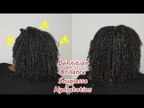 Le gel de lin sur mes cheveux crépus: brillance, souplesse, hydratation…