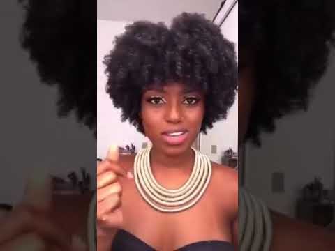 Coupe de cheveux afro court