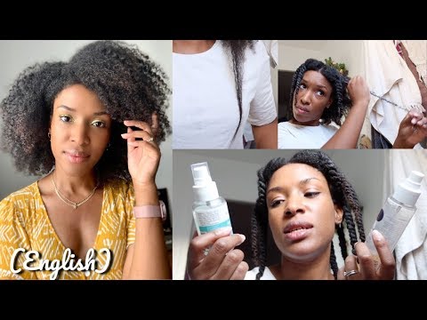 Paris Life vlog &#038; Natural Hair Routine (sensitive scalp + dandruff) ~ Ursula