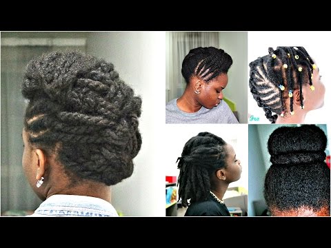 Challenge Coiffures Protectrices et Pousse Cheveux Afro!