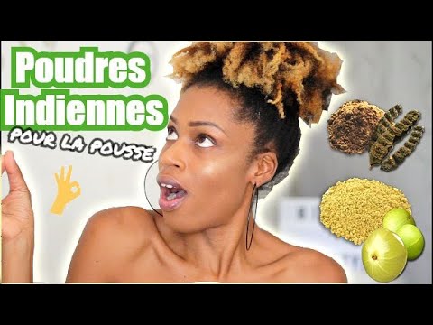 POUDRES INDIENNES : POUSSE CHEVEUX CREPUS NATURAL HAIR MILIES HAIRSTYLE